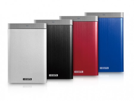 カートリッジを交換して使えるUSM対応ポータブルHDD、アイ・オー「HDUS-UT」シリーズ