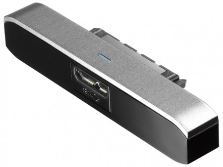 カートリッジを交換して使えるUSM対応ポータブルHDD、アイ・オー「HDUS-UT」シリーズ