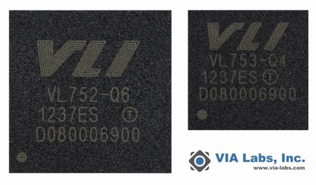 VIA Labs、転送速度を向上させたUSB3.0対応NANDコントローラ「VL752」「VL753」発表