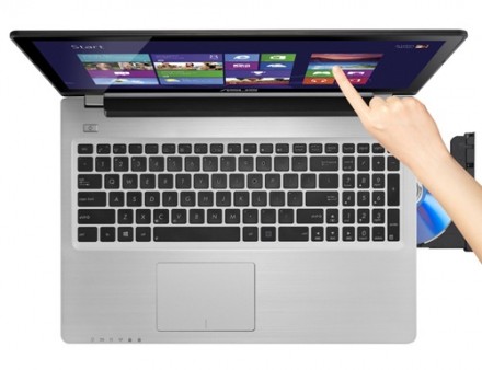 ASUSTeK、15.6インチタッチスクリーン液晶搭載Ultrabook「VivoBook」シリーズ6万円から