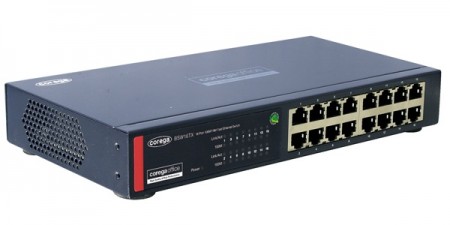 コレガ、ケーブル長に合わせて電力をコントロールする省電力スイッチングハブ「CO-BSW16TX」