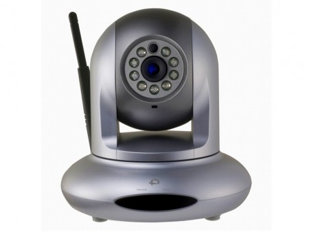 赤外線LED搭載で暗所撮影も可能なネットワークカメラ、プラネックス「CS-WMV04N2」