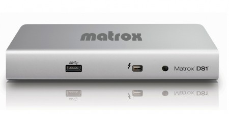 MacBookの機能を拡張するThunderbolt接続対応ドッキングステーション「Matrox DS1」シリーズ