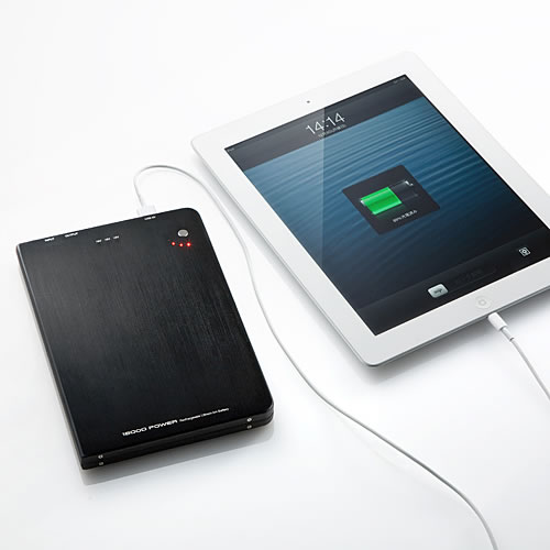 スマホなら6～7回充電可能な大容量16,000mAh仕様のモバイルバッテリーがサンワから発売中