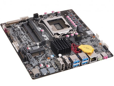 ECS、Q77 Express搭載「Q77H2-TI」などThin Mini-ITXマザーボード6モデル発表