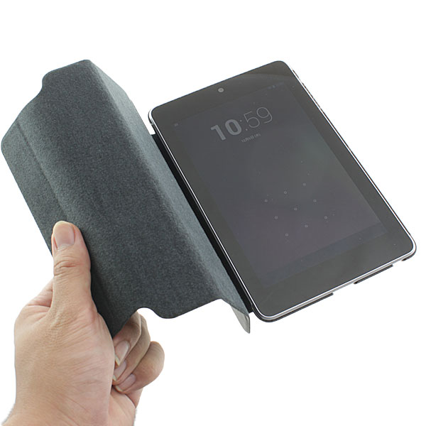上海問屋、Nexus 7のスリープ機能を呼び覚ますフェイクレザー製ケースなど対応2製品を発売開始
