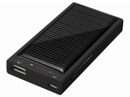 グリーンハウス、太陽光で蓄電できるモバイルバッテリー「GH-SC2000-2A」シリーズ