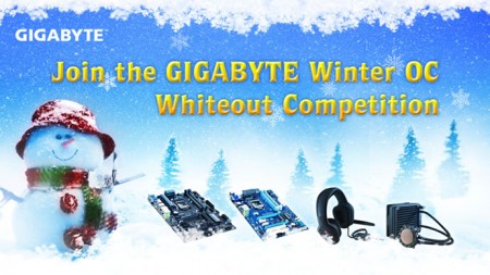 GIGABYTE、「HWBOT.org」と連携のオーバークロック大会「GIGABYTE Winter OC Whiteout」開催