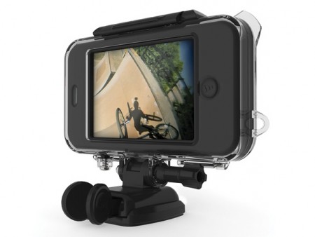 iPhoneをスポーツカメラに変身させるアクションカメラキット「mophie OUTRIDE MultiSport Kit for iPhone 4S/4」
