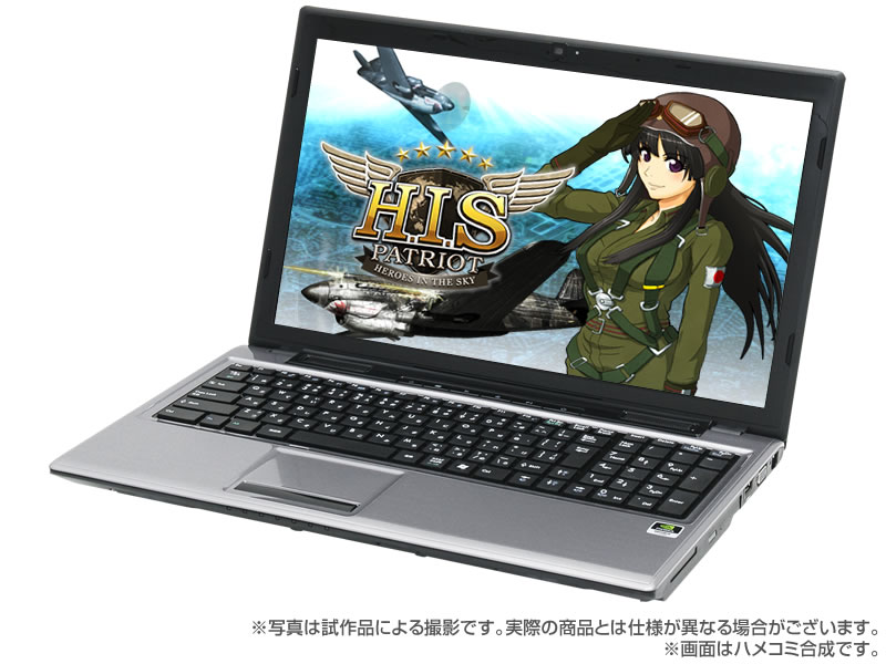GALLERIA 『ヒーローズインザスカイ・パトリオット』 推奨モデル QF655