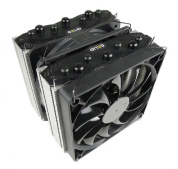 ヒートパイプ7本構成のサイドフロー、GELID「The Black Edition」発表