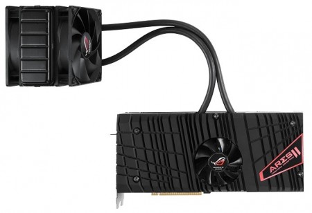 ハイブリッドクーラー実装のデュアルHD 7970 GHz Editionカード、ASUSTeK「ARES2-6GD5」発表