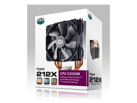 Cooler Master、普及価格帯向け「Hyper 212」シリーズの新作「Hyper 212X」発表