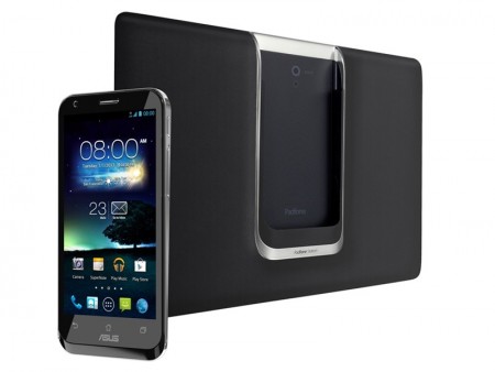 専用ドックで10.1インチタブレットになるSIMフリースマートフォン、ASUSTeK「PadFone 2」