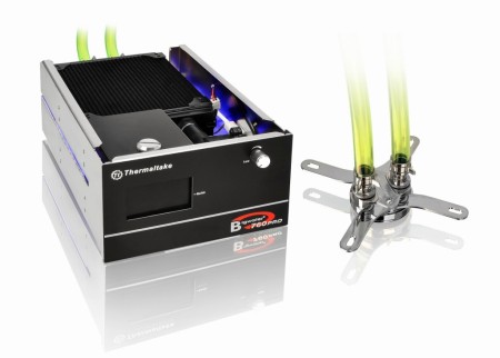 Thermaltake、5.25インチベイに収納できる新型水冷キット「Bigwater 760 Plus」リリース