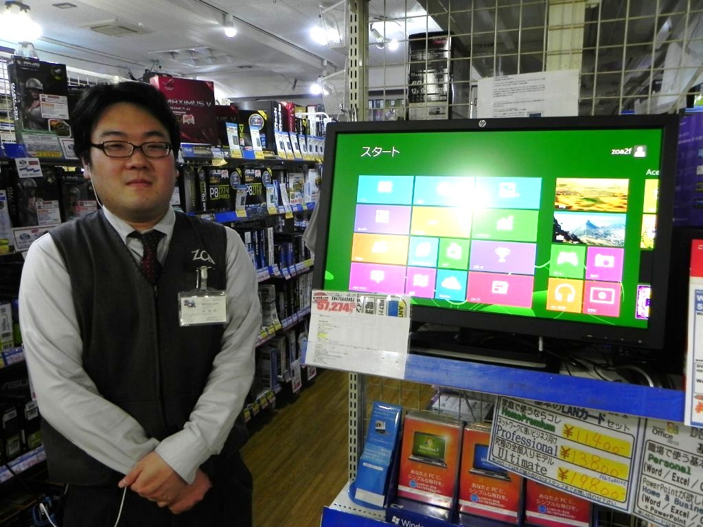ZOA秋葉原本店の釣さん