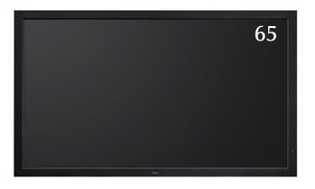 NEC、白色LEDを採用した省電力・薄型65インチ液晶「MultiSync LCD-V652」など2機種リリース