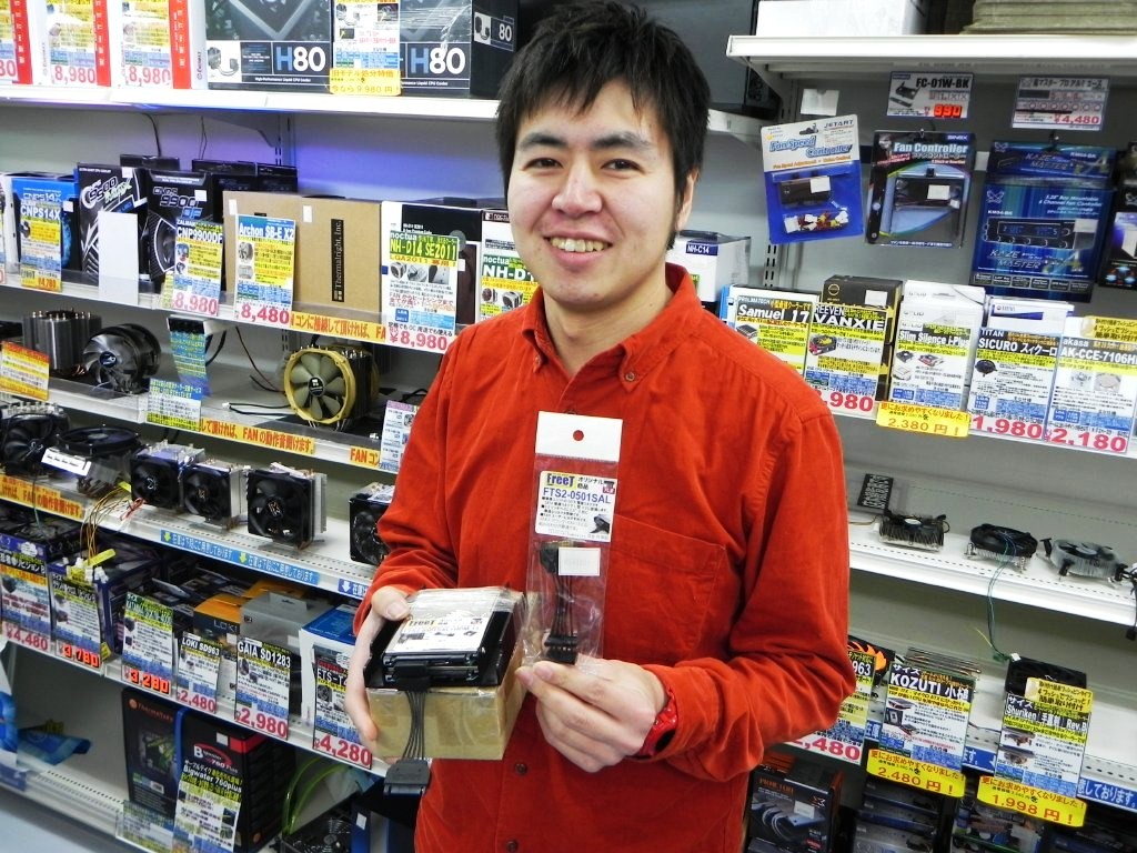 PC DIY SHOP FreeTの森田さん