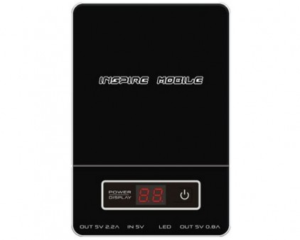 エアリア、タブレットとスマートフォンの同時充電可能な大容量バッテリー「INSPIRE MOBILE DOUBLE」