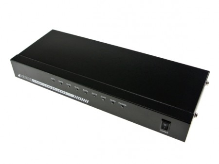 エバーグリーン、最大8画面表示が可能なHDMI分配器「DN-84305」発売