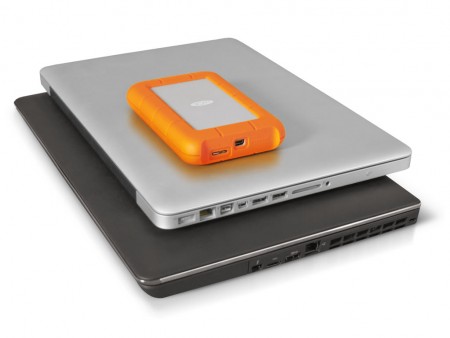 エレコム、LaCieブランドのThunderbolt＆USB3.0対応の耐衝撃HDD 2月上旬発売