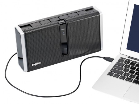 ロジテック、ワイヤレス・AUX・USBに対応するBluetoothスピーカー「LBT-AVSP7000」発売