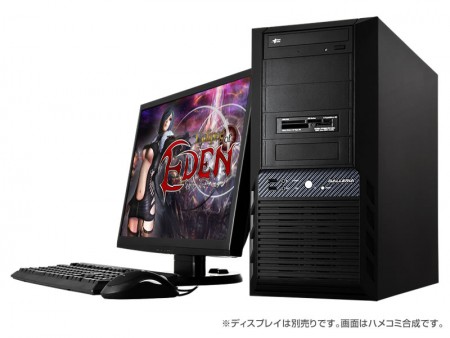 ドスパラ、特典多数付属の「Eclipse of EDEN」推奨デスクトップとノート計3機種発売
