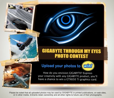 GIGABYTE、Facebookで同社製VGAが当たるフォトコンテスト「GIGABYTE Through My Eyes」開催