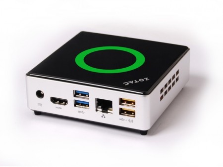 AMD E1800搭載のポケットサイズPC、ZOTAC「ZBOX nano XS AD13」シリーズ