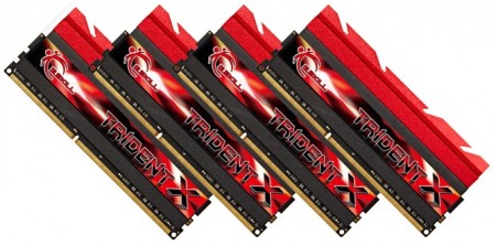 世界最速の32GB（8GB×4）メモリキット、G.Skill「F3-2800C11Q-32GTXD」発表