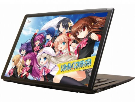 ユニットコム、人気PCゲーム「リトルバスターズ!」のビジュアライズノートPC 3機種発表
