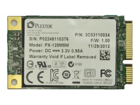 リンクス、mSATAインターフェイスSSD PLEXTOR「M5M」の取り扱い開始を発表