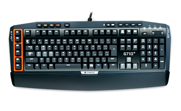 6個のプログラム可能ゲームキー装備、「ロジクール G710+ メカニカル