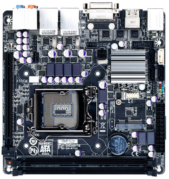 GIGABYTE GA-B75N