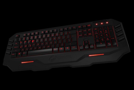 Ozone、最大50マクロを登録できるゲーミングキーボード「Blade」リリース