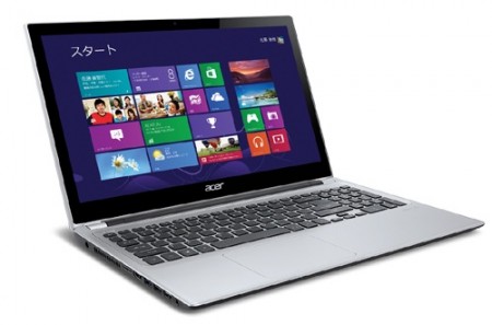 日本エイサー、実売7万円のOffice 2013付属マルチタッチ対応15.6インチノート「V5-531P-H14C/SF」など3機種
