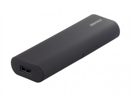 バッファロー、乾電池タイプのモバイル充電器「BSMPB05BK」発売
