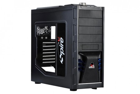 フロント/トップメッシュ仕様の高エアフローミドルタワーPCケース、Spire「X2.6018」