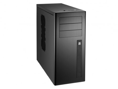 レールマウントトレイを採用したアルミ製ミドルタワーPCケース、Lian Li「PC-9N」