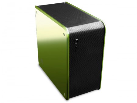 ラウンドシェイプデザインのアビー製Mini-ITXケース「acubic E40」に3色のカラバリモデル追加