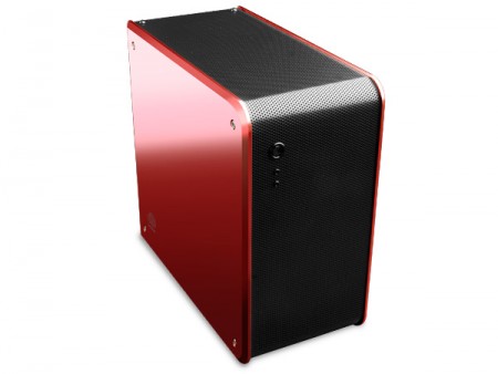 ラウンドシェイプデザインのアビー製Mini-ITXケース「acubic E40」に3色のカラバリモデル追加