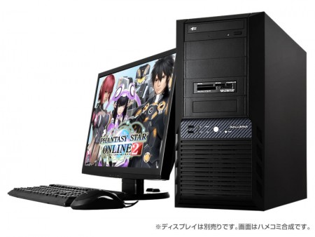 ドスパラGALLERIA、「ファンタシースターオンライン2」推奨デスクトップPC 2機種を発売