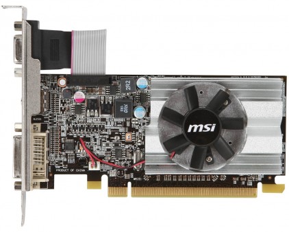 MSI、1スロット、ロープロ対応Radeon HD 6450グラフィックスカード「R6450-MD1GD3/LP V2」