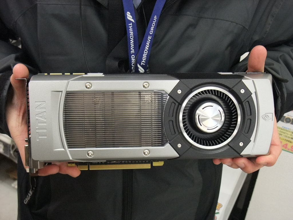 NVIDIAファン待望のGeForce GTX TITANがアキバに登場