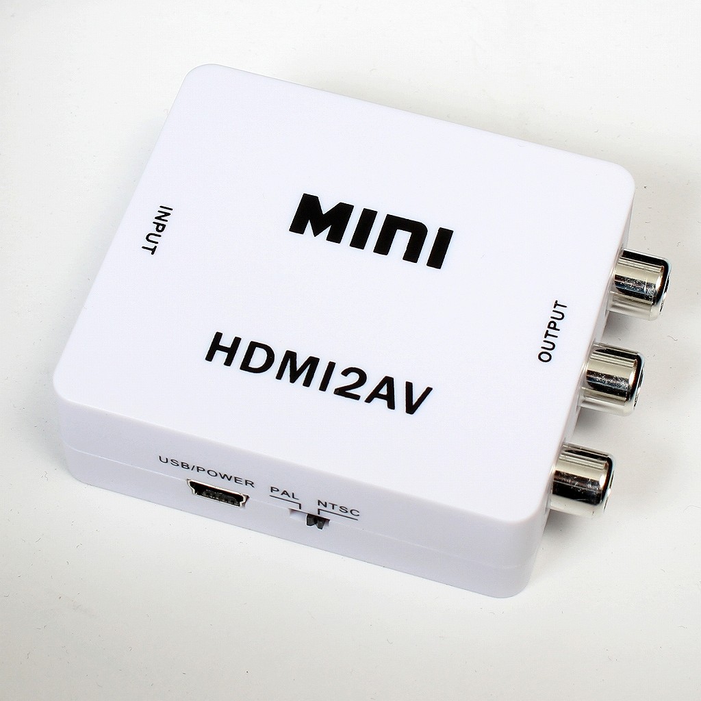 サンコー、コンポジットにPS3が繋がる「HDMIをコンポジットへ変換するアダプタ」実売5,000円で発売