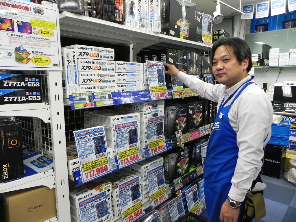 BUY MORE 秋葉原本店の猪狩さん