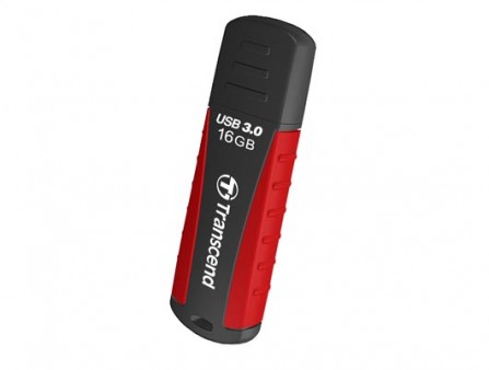トランセンド、耐衝撃ラバー筐体採用のUSB3.0対応メモリ「JetFlash 810」