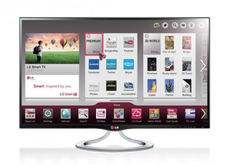 LGエレクトロニクス、極薄ベゼル採用の3D対応27インチスマート液晶TV「MT93」発表