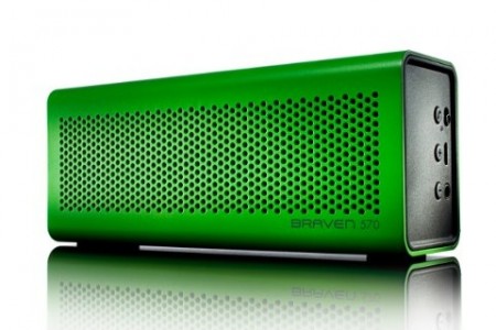 重量280gのBluetooth対応ワイヤレススピーカー、モダニティ「BRAVEN 570」シリーズ