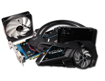 Inno3D、「Accelero Hybrid」搭載のGTX TITAN OCモデル「iChill GTX Titan Accelero Hybrid」
